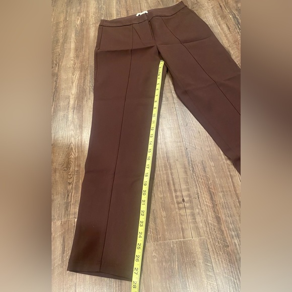 Rachel Zoe Middle seam brown stretchy pant - Picture 2 of 7